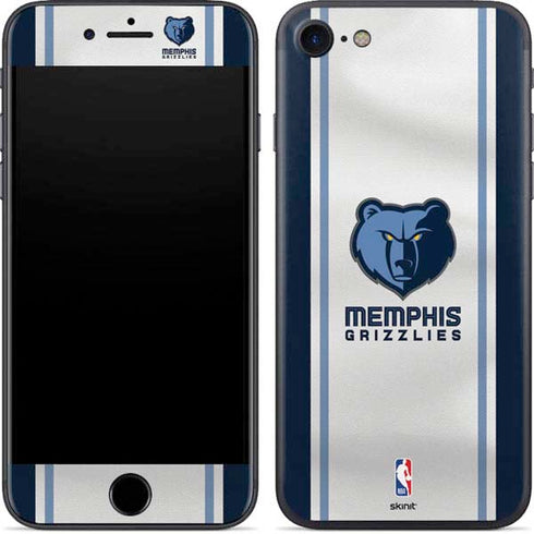 NBA Memphis Grizzlies Home Jersey iPhone SE (2nd & 3rd Gen) Skin