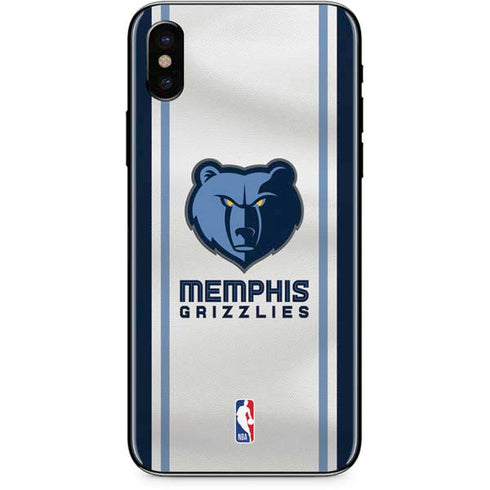 NBA Memphis Grizzlies Home Jersey iPhone XS Max Skin