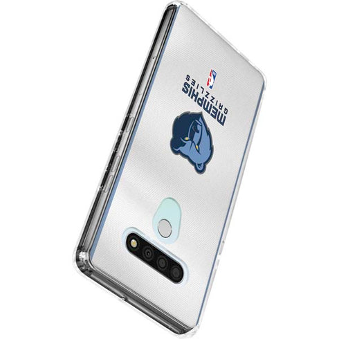 NBA Memphis Grizzlies Home Jersey LG Stylo 6 Clear Case