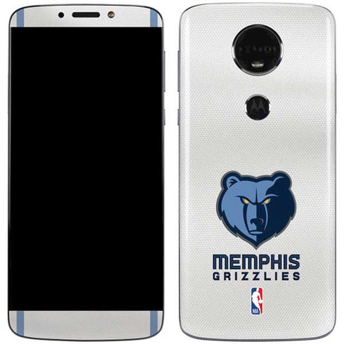 NBA Memphis Grizzlies Home Jersey Moto E5 Plus Skin