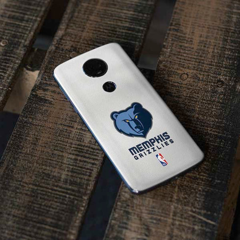NBA Memphis Grizzlies Home Jersey Moto E5 Plus Skin