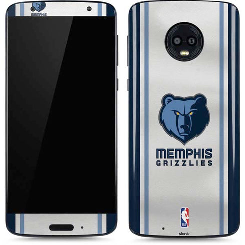 NBA Memphis Grizzlies Home Jersey Moto G6 Skin