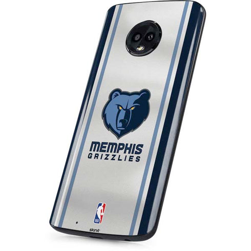 NBA Memphis Grizzlies Home Jersey Moto G6 Skin
