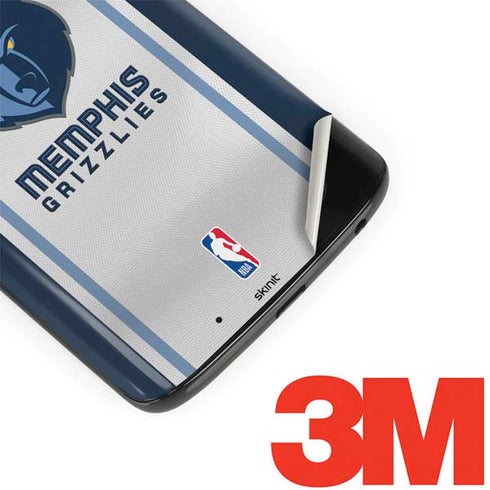 NBA Memphis Grizzlies Home Jersey Moto G6 Skin