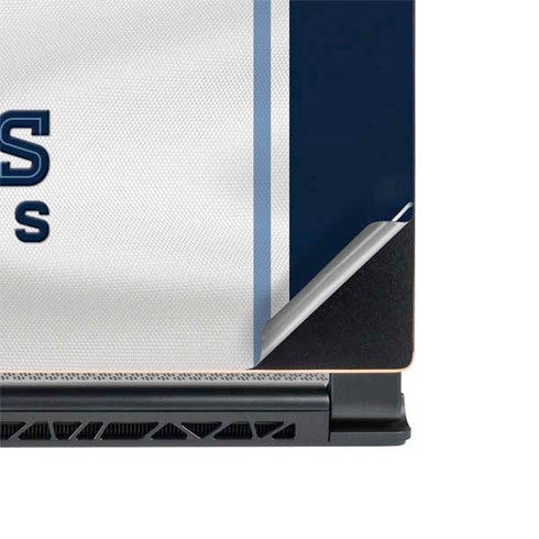 NBA Memphis Grizzlies Home Jersey MSI GS65 Stealth Laptop Skin