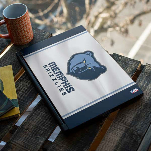 NBA Memphis Grizzlies Home Jersey MSI GS65 Stealth Laptop Skin