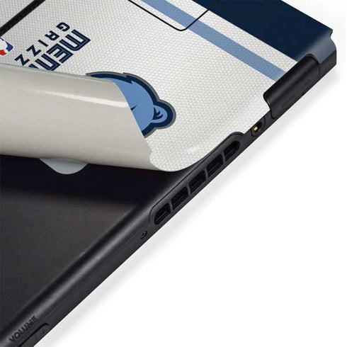 NBA Memphis Grizzlies Home Jersey Nintendo Switch Bundle Skin