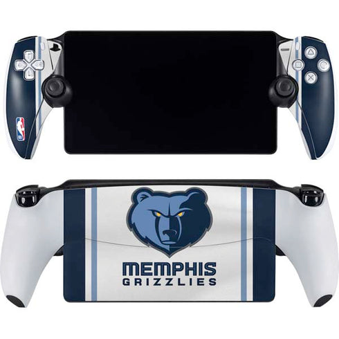 NBA Memphis Grizzlies Home Jersey PlayStation Portal Remote Player Skin