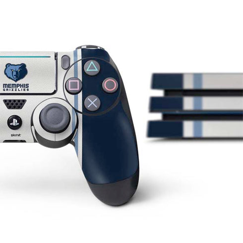 NBA Memphis Grizzlies Home Jersey PS4 Pro Bundle Skin