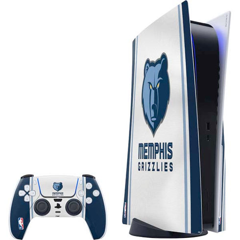 NBA Memphis Grizzlies Home Jersey PS5 Bundle Skin