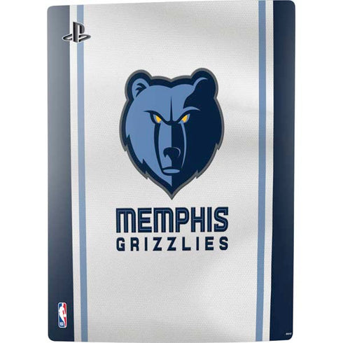 NBA Memphis Grizzlies Home Jersey PS5 Console Skin
