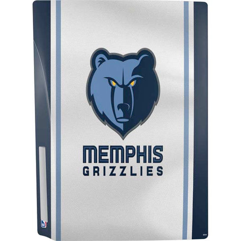NBA Memphis Grizzlies Home Jersey PS5 Console Skin