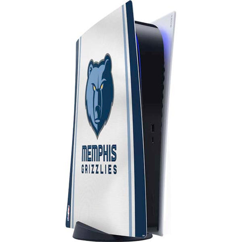 NBA Memphis Grizzlies Home Jersey PS5 Digital Edition Console Skin