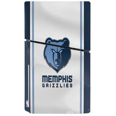 NBA Memphis Grizzlies Home Jersey PS5 Slim Disk Bundle Skin
