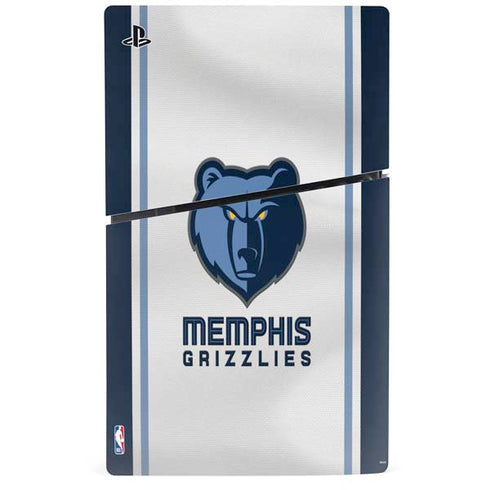 NBA Memphis Grizzlies Home Jersey PS5 Slim Digital Edition Bundle Skin