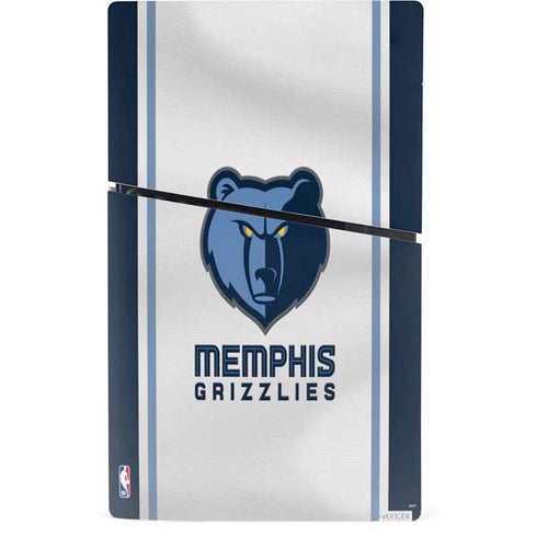 NBA Memphis Grizzlies Home Jersey PS5 Slim Digital Edition Bundle Skin