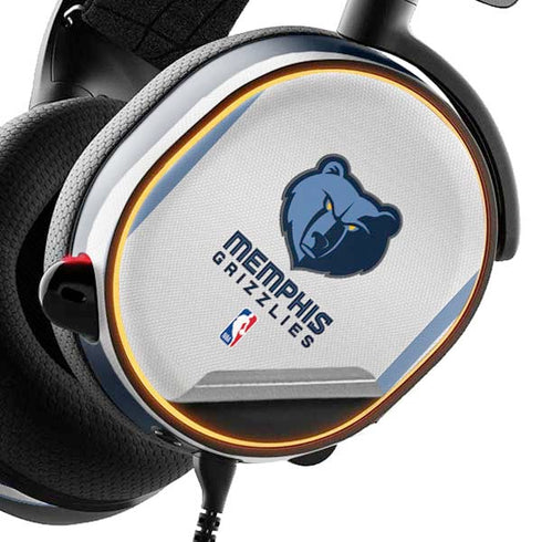 NBA Memphis Grizzlies Home Jersey SteelSeries Arctis 3 Skin