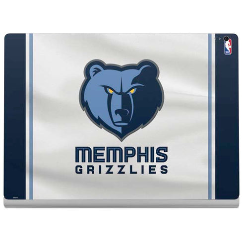 NBA Memphis Grizzlies Home Jersey Surface Book 2 13.5in Skin