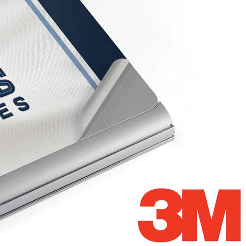 NBA Memphis Grizzlies Home Jersey Surface Book 2 15in Skin