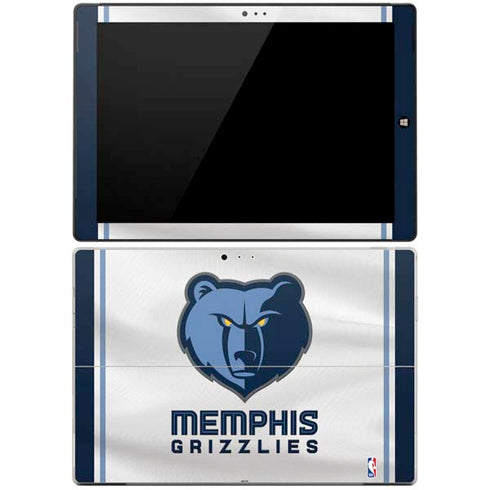 NBA Memphis Grizzlies Home Jersey Surface Pro 3 Skin