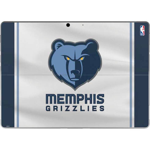 NBA Memphis Grizzlies Home Jersey Surface Pro 8 Skin