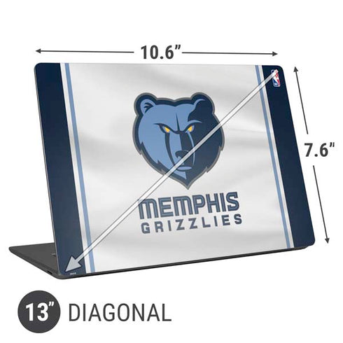 NBA Memphis Grizzlies Home Jersey Universal Laptop 13in (10.6 x 7.6in) Skin