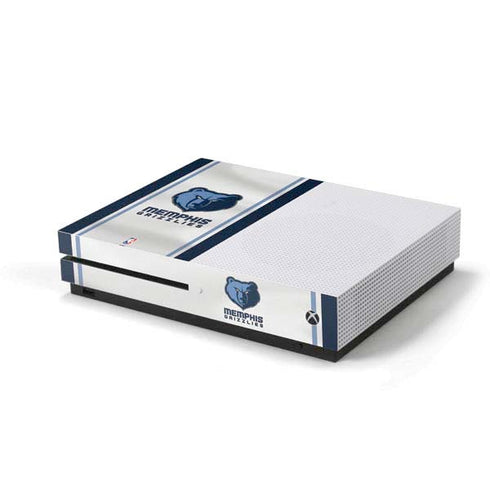 NBA Memphis Grizzlies Home Jersey Xbox One S Console Skin