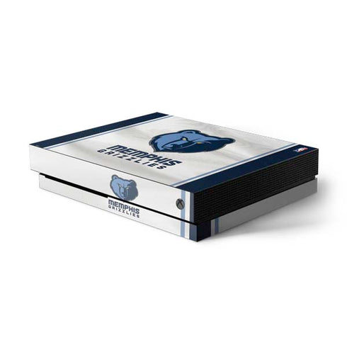NBA Memphis Grizzlies Home Jersey Xbox One X Console Skin