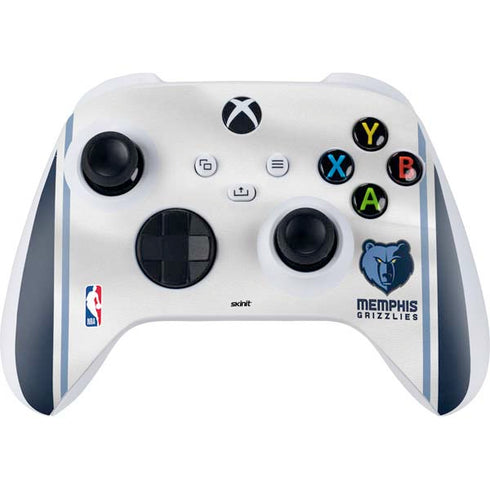 NBA Memphis Grizzlies Home Jersey Xbox Series S Controller Skin