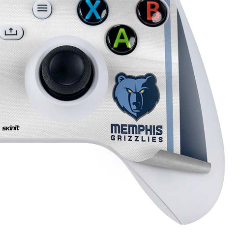 NBA Memphis Grizzlies Home Jersey Xbox Series S Controller Skin