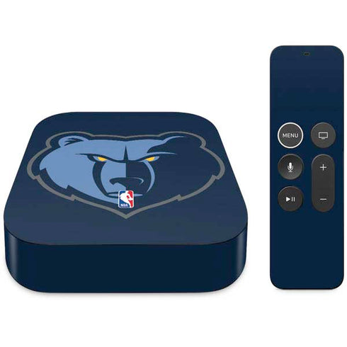 NBA Memphis Grizzlies Large Logo Apple TV Skin