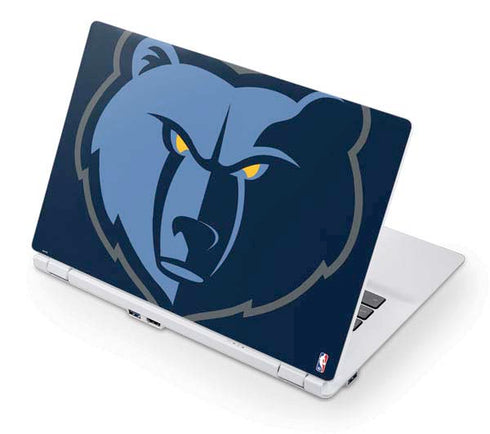 NBA Memphis Grizzlies Large Logo Acer Chromebook Skin