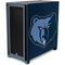 NBA Memphis Grizzlies Large Logo Corsair 4000D Tempered Glass Mid-Tower ATX Case Skin