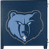 NBA Memphis Grizzlies Large Logo Corsair 4000D Tempered Glass Mid-Tower ATX Case Skin