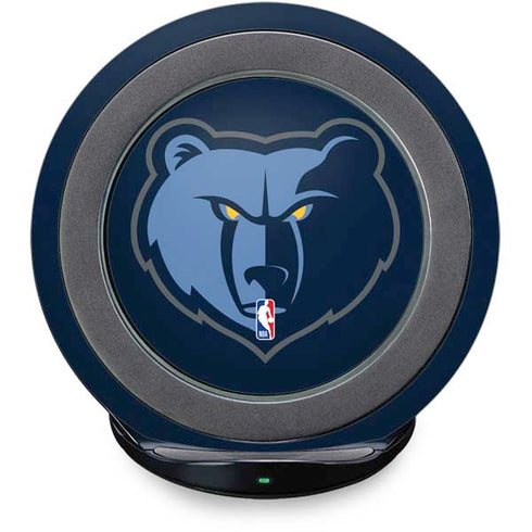 NBA Memphis Grizzlies Large Logo Fast Charge Wireless Charging Stand Skin