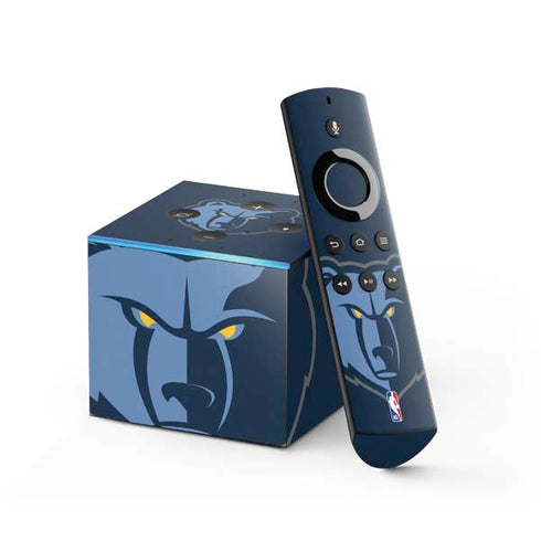 NBA Memphis Grizzlies Large Logo Fire TV Cube Skin