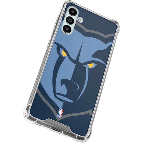 NBA Memphis Grizzlies Large Logo Galaxy A13 5G Clear Case