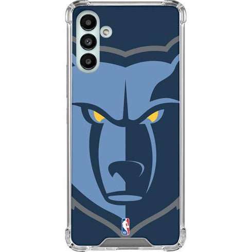 NBA Memphis Grizzlies Large Logo Galaxy A13 5G Clear Case