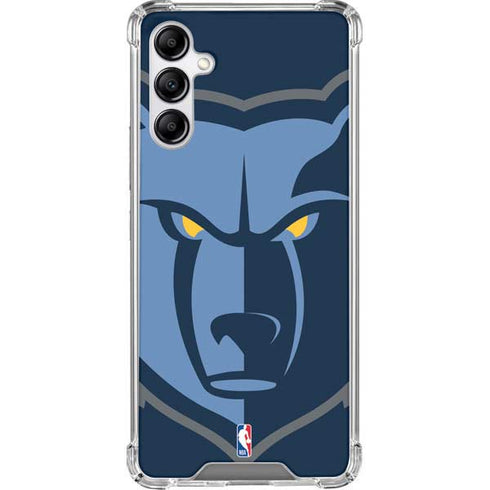 NBA Memphis Grizzlies Large Logo Galaxy A14 5G Clear Case