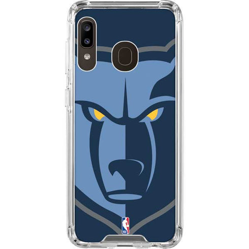 NBA Memphis Grizzlies Large Logo Galaxy A30 Clear Case