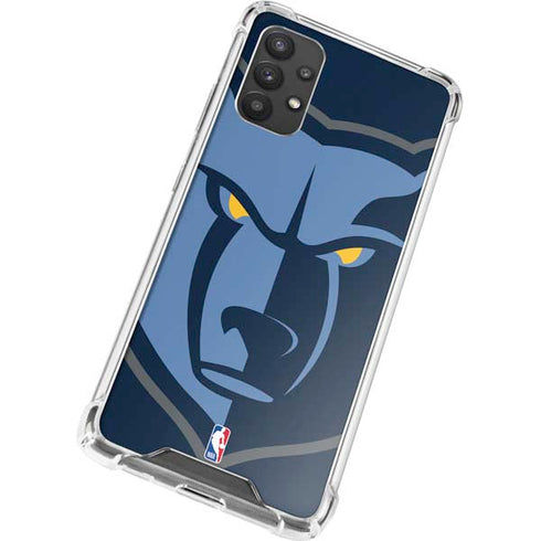 NBA Memphis Grizzlies Large Logo Galaxy A32 5G Clear Case