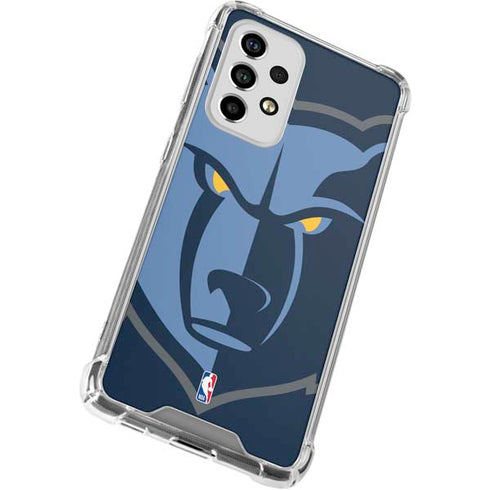 NBA Memphis Grizzlies Large Logo Galaxy A53 5G Clear Case