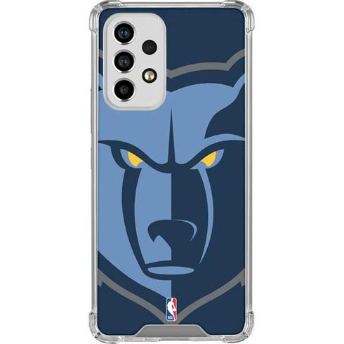 NBA Memphis Grizzlies Large Logo Galaxy A53 5G Clear Case