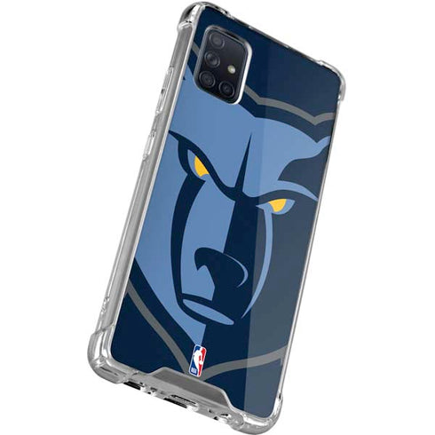 NBA Memphis Grizzlies Large Logo Galaxy A71 5G Clear Case