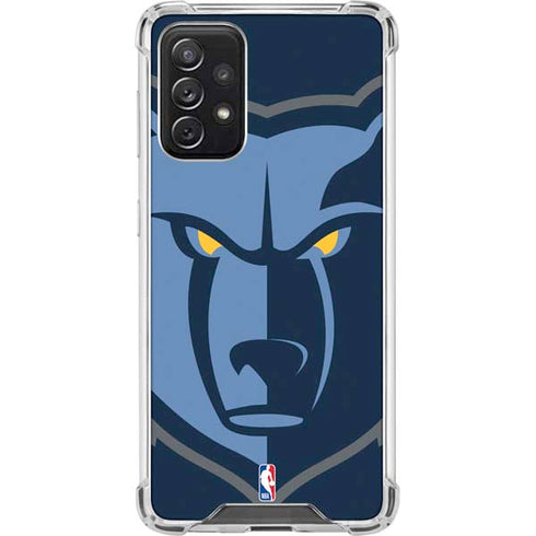 NBA Memphis Grizzlies Large Logo Galaxy A72 5G Clear Case