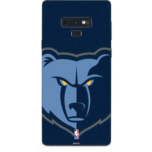 NBA Memphis Grizzlies Large Logo Galaxy Note 9 Skin