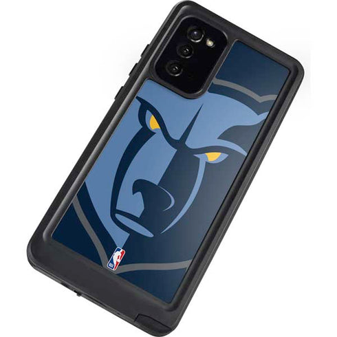 NBA Memphis Grizzlies Large Logo Galaxy Note20 5G Waterproof Case