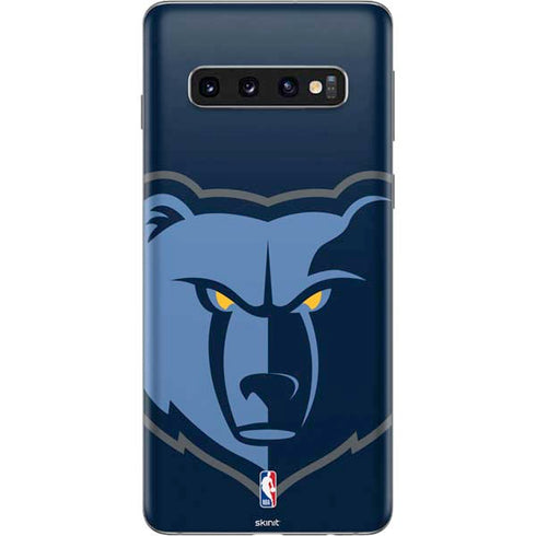 NBA Memphis Grizzlies Large Logo Galaxy S10 Skin