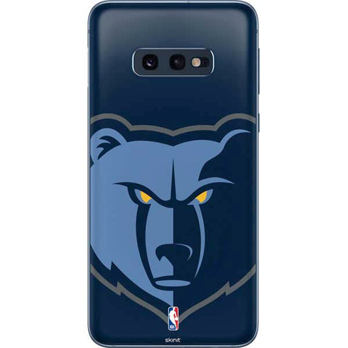 NBA Memphis Grizzlies Large Logo Galaxy S10e Skin
