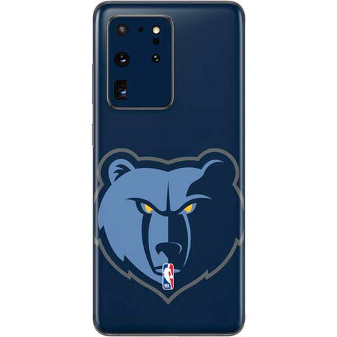 NBA Memphis Grizzlies Large Logo Galaxy S20 Ultra 5G Skin